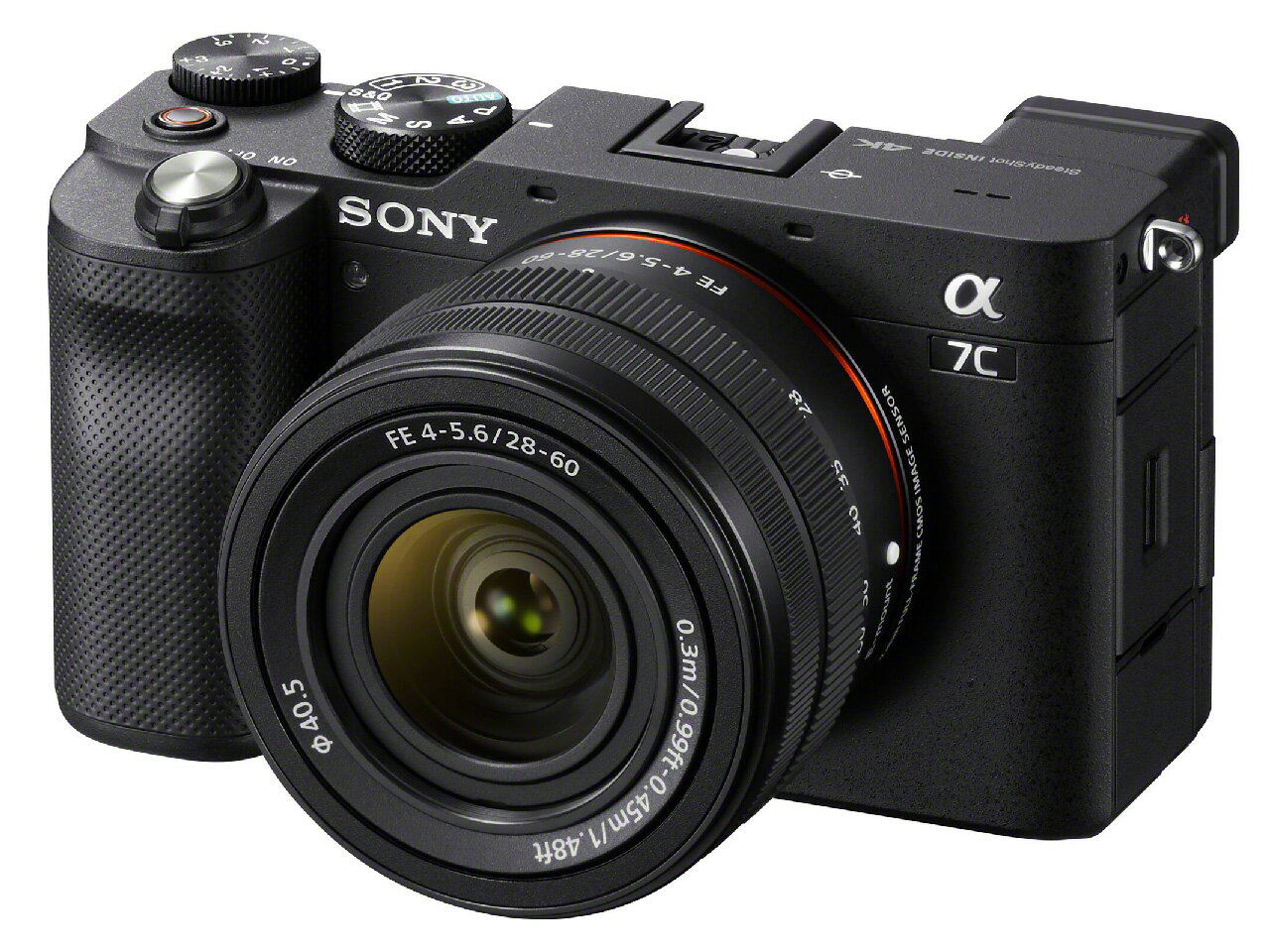 【新品】ソニー SONY α7C レンズキット (ブラック) [ILCE-7CL B] (ボディ + 交換レンズ「FE 28-60mm F4-5.6 [SEL2860]」)のサムネイル