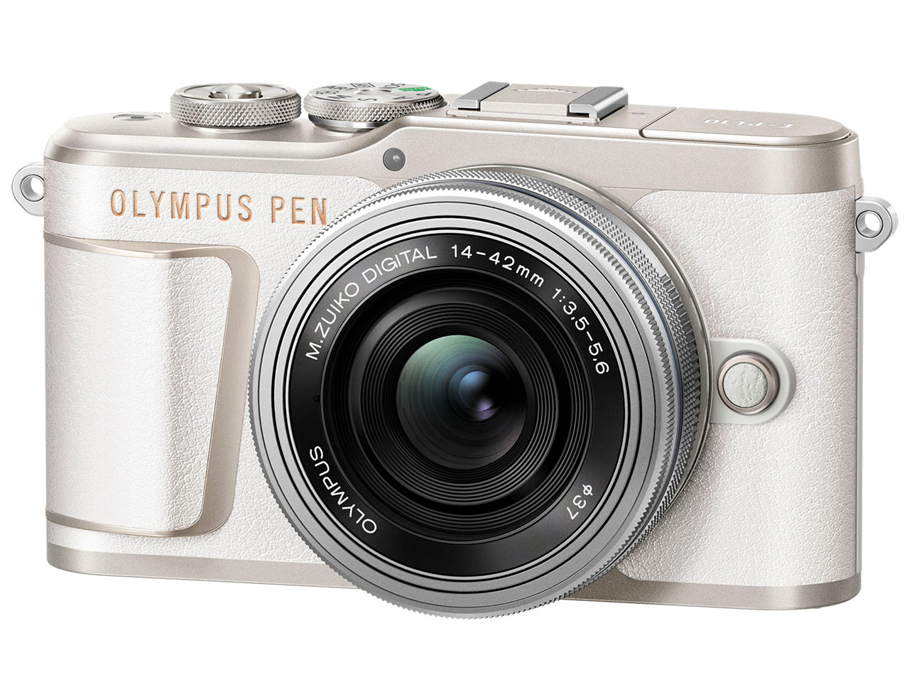 【新品】オリンパス OLYMPUS PEN E-PL1014-42mm EZレンズキット [ホワイト](ボディ + 標準レンズ「M.ZUIKO DIGITAL ED 14-42mm F3.5-5.6 EZ」)