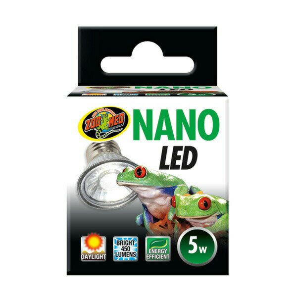 送料・配送対応可能区分　同梱可　※沖縄・離島は別途中継料がかかります。商品詳細長寿命・省エネルギーのLEDランプです。小型のLEDによるナノ照明をします。小型のケージや特定の箇所を照らす時に利用しやすいです。ワット数5WメーカーZOOMED...