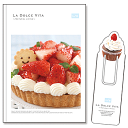 MIND WAVE La Dolce Vita フォトシリーズ B6日記帳 ハッピータルト【11033】【日記帳】【ダイアリー】【日付表示なし】【育児日記】【ダイエット日記】【店頭受取対応商品】