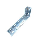 パワー補強金物 パワーLL-41025(不等辺) 補強金物 アングル ユニクロメッキ ブラケット DIY 大工 強度 コーナー補強 ジョイント 継目補強 木材