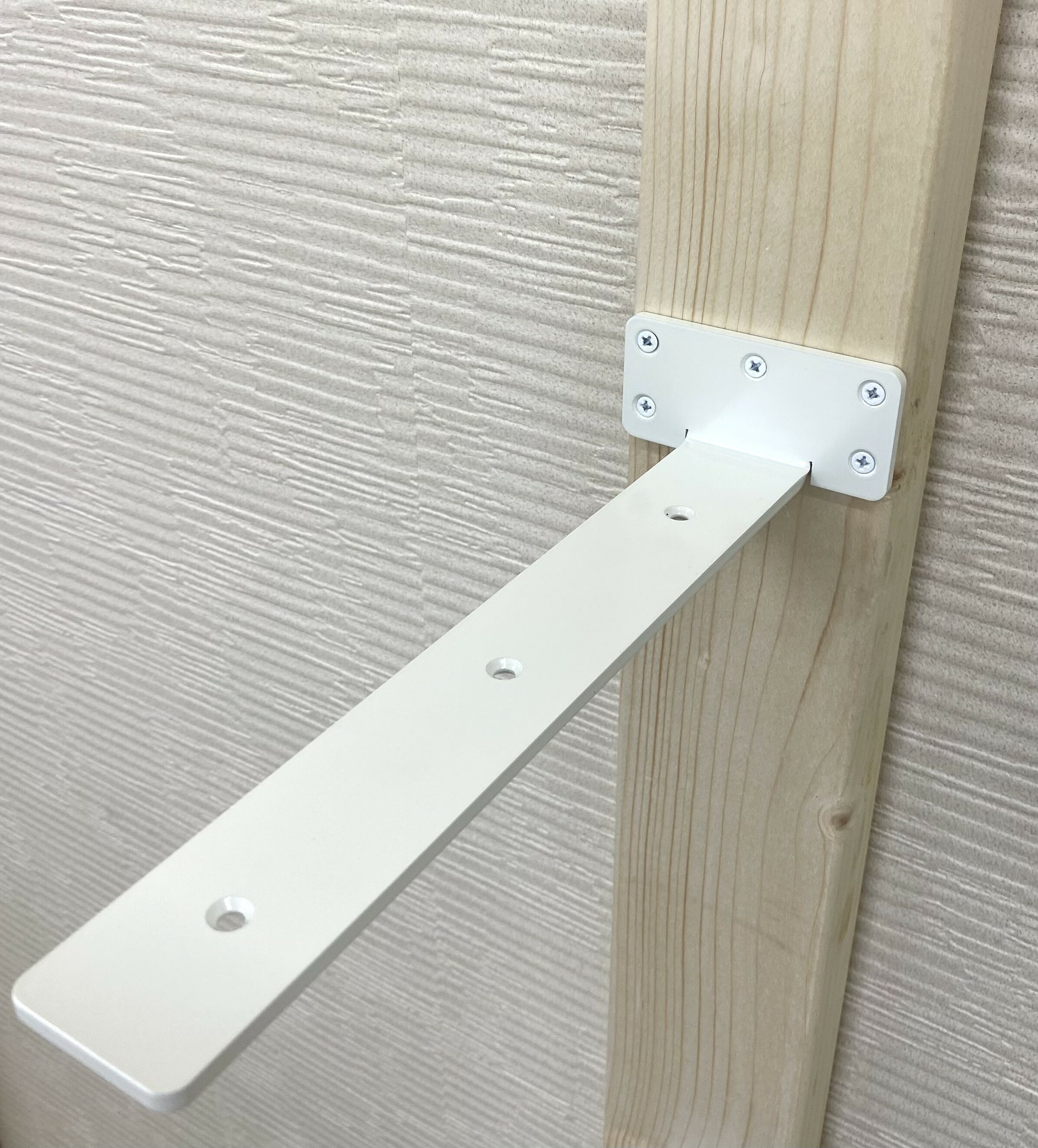 2x4�� �ܸۤ����ʤ��֥饱�å�3���� (�ۥ磻��)(1��ñ������)�����ʤ� �֥饱�å� ê���� ����åȥ������� ��ê ����ƥꥢ ��Ǽ DIY ʴ������ ��� 2X4 �ġ��Х��ե������ �ġ��Х��� ������ L�����