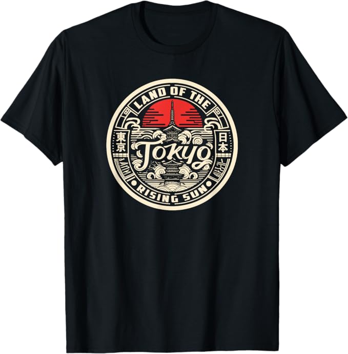 Tokyo Tシャツ 東京 日本 お土産 贈り物 ギフト Tシャツ 面白 イラスト 動物 メンズ レディース 綿 東京スカイライン トーキョー