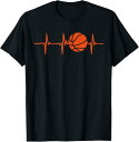 【楽天スーパーSALE】ハートビート ネタ バスケットボール バスケ好き バスケファン バスケットマン バスケ部 Tシャツ ユーモア ネタ おしゃれ スポーツ ...