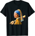 【楽天スーパーSALE】野球 面白いtシャツ フェルメール ベースボール おもしろ 服 ネタ ギャグ 笑える ユーモア ギフト 退職 母の日 父の日 Tシャツ ...