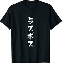 【楽天スーパーSALE】ラスボス 面白いtシャツ 文字入り メンズ おもしろ 面白い 服 オリジナル おもしろグッズ 文字Tシャツ ネタ Tシャツ