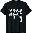 【楽天スーパーSALE】見た目は大人 面白いtシャツ 文字入り メンズ おもしろ 面白い 服 オリジナル おもしろグッズ 文字Tシャツ ネタ Tシャツ