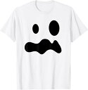 【楽天スーパーSALE】お化けの顔 ハロウィーン 幽霊 おばけ ゆうれい Tシャツ おもしろ メンズ 半袖 プレゼント パロディ イラスト かわいい おもしろ ...