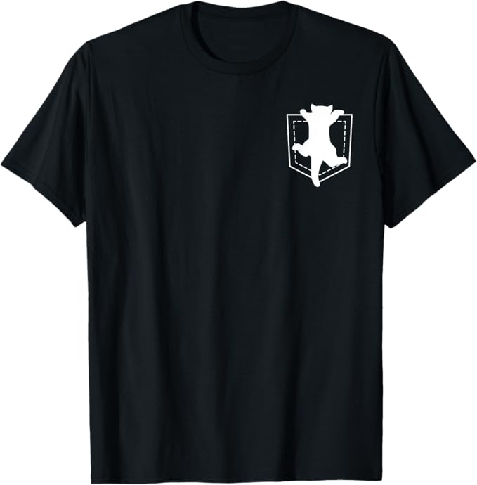 乐天商城 - バッグの中に隠れているかわいい猫 Tシャツ ねこ好き かわいい おもしろ 面白い Tシャツ ユーモア おしゃれ インナー イラスト かわいい おしゃれ シンプル Tシャツ プレゼント ギフト 面白い ユーモア ネタ おしゃれ スポーツ 柔らかい 丸首 通気性 Tシャツ