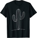 【楽天スーパーSALE】ワンラインアート デッサン 多肉植物 Tシャツ 服 グッズ 文字Tシャツ ネタ 夏 Tシャツ プレゼント パロディ プレゼント ギフト ...