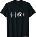 【楽天スーパーSALE】ビリヤード ハートビート 8ボール ハートライン プール ビリヤードプレイヤー Tシャツ パロディ かわいい 快適 人気 オシャレ ドロ...