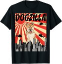 【楽天スーパーSALE】面白い レトロ 日本 ドジラ 柴犬 Tシャツ プレゼント ギフト 面白い ユーモア ネタ おしゃれ スポーツ 柔らかい 丸首 通気性 T...