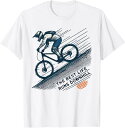 マウンテンバイク 自転車 ベストライフラン ダウンヒル レトロ Tシャツ 柔らかい 丸首 通気性 笑える 変な 男女兼用 プレゼント Tシャツ かわいい おもしろ 面白い 簡単 シンプル