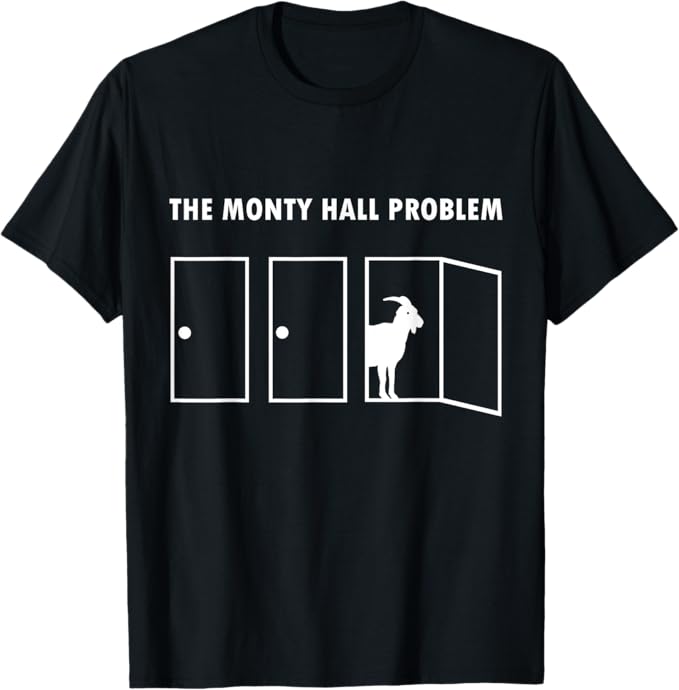 Rakuten - Monty Hall Problem - 数学者ギフト 数学教師 オタク Tシャツ