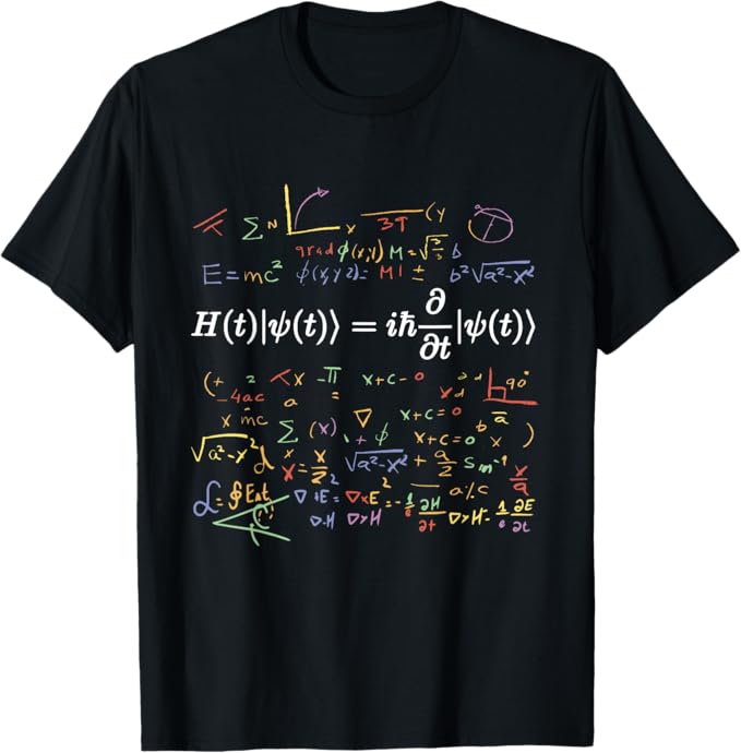 Rakuten - 数学シュレディンガー方程式 Tシャツ