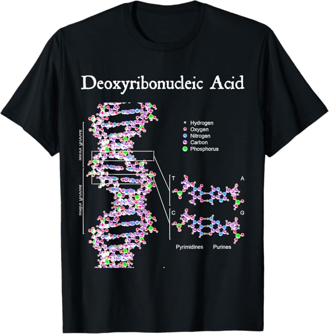 DNA 遺伝学 化学 生物学 科学の先生 Tシャツ