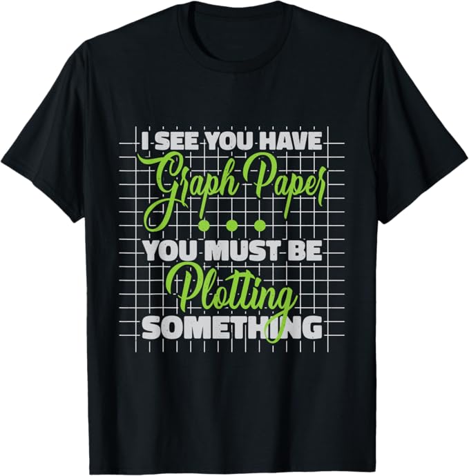 Rakuten - 【楽天スーパーSALE】I see you habe グラフペーパー 数学教師 数学 Tシャツ