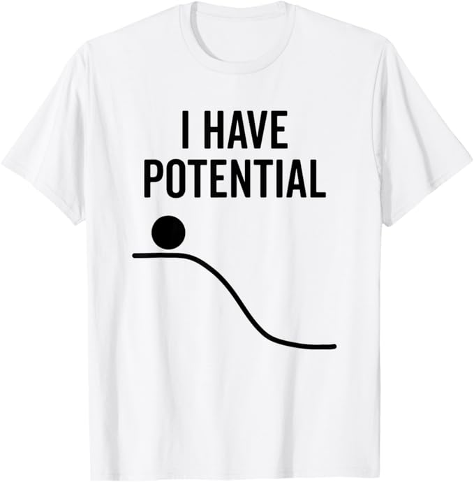 Rakuten - 【楽天スーパーSALE】私には潜在的なエネルギーがある面白い物理学 Tシャツ