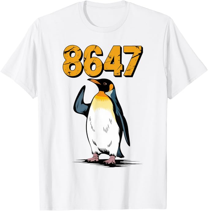 Rakuten - おもしろピンギン 8647 Tシャツ