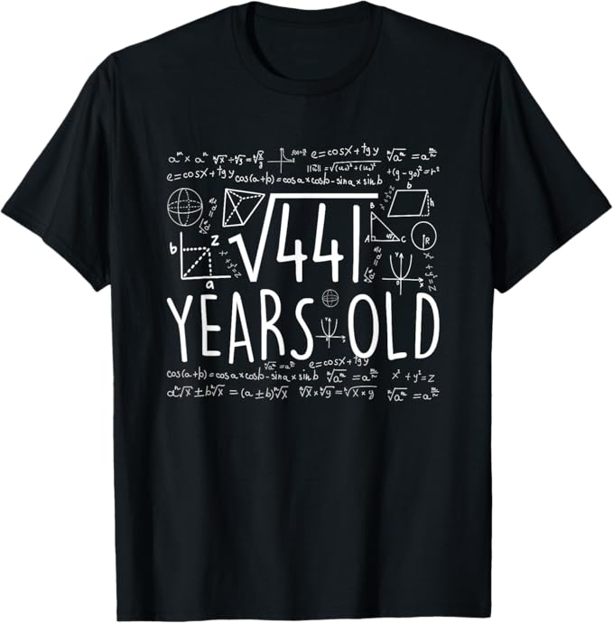Rakuten - 【楽天スーパーSALE】21歳の誕生日 - 441の平方根 21歳 Tシャツ