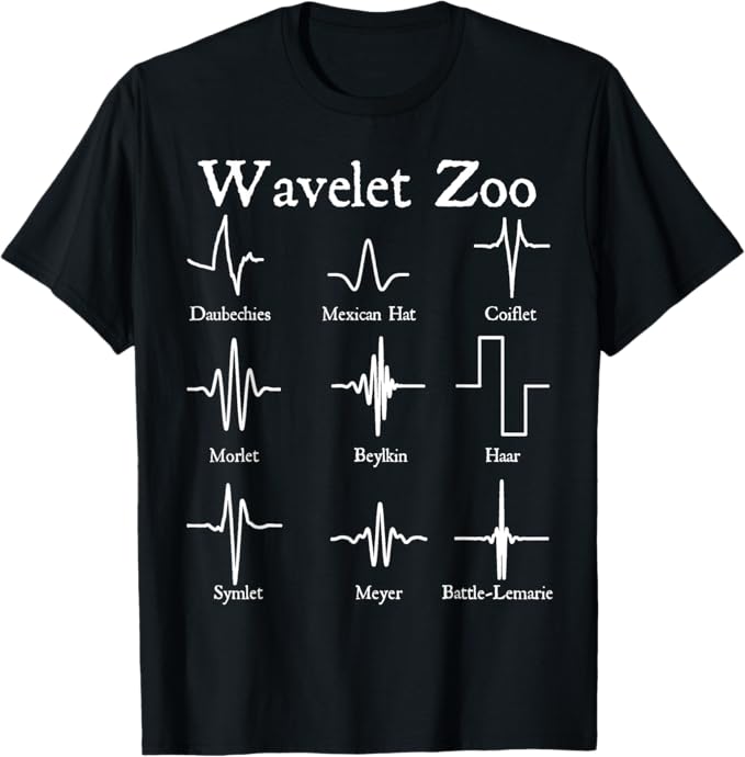 乐天商城 - Wavelet 動物園 フーリエ 波 信号 科学 算数 教師 Tシャツ