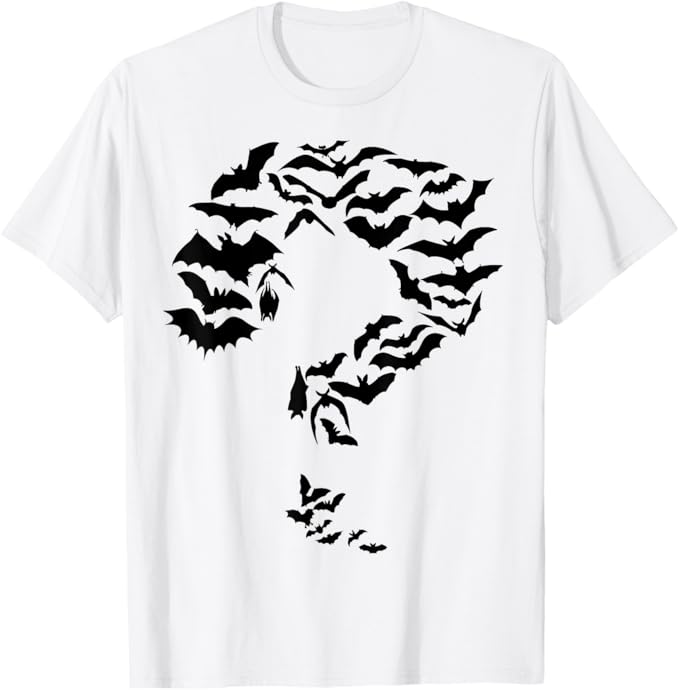 Rakuten - 【楽天スーパーSALE】面白いシェルドンコウモリクエスチョンマークコミックヒーロー Tシャツ