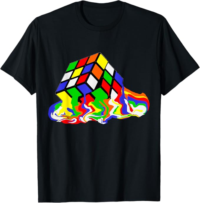 乐天商城 - おかしい。ネルディ、シェルドン。溶けるパズルキューブ。先生 Tシャツ