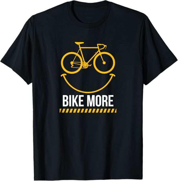 乐天商城 - 【楽天スーパーSALE】面白いサイクリストの言葉「Bike More」ロードバイカー自転車情熱 Tシャツ