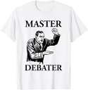 Master Debater Tシャツ