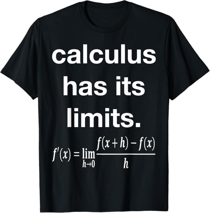乐天商城 - 【楽天スーパーSALE】面白い オタク 微積分には限界がある 数学教師 学生 Tシャツ