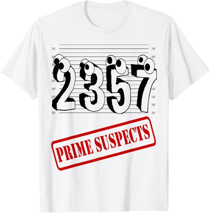 Rakuten - Prime Suspects 代数学 パンク 数学教師 Tシャツ