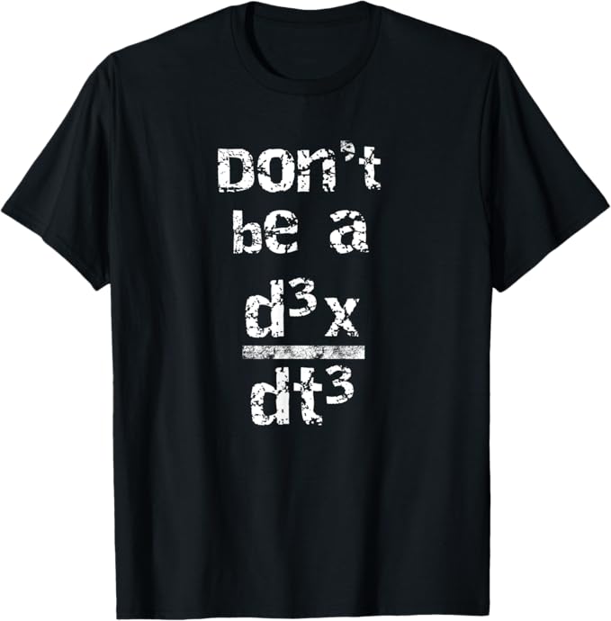 【楽天スーパーSALE】Don't Be a Jerk アンティーク調 数学教師 Tシャツ