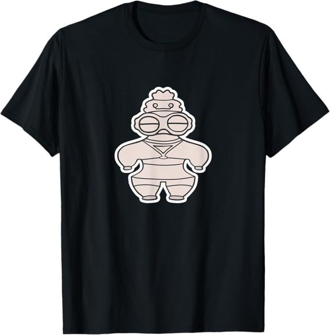 Rakuten - 【楽天スーパーSALE】土偶 どぐう 遮光器土偶 歴史土器 イラスト Tシャツ
