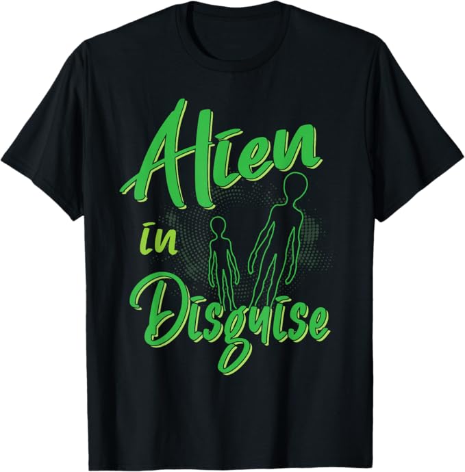 Rakuten - 変装エイリアン ファンシードレス Tシャツ