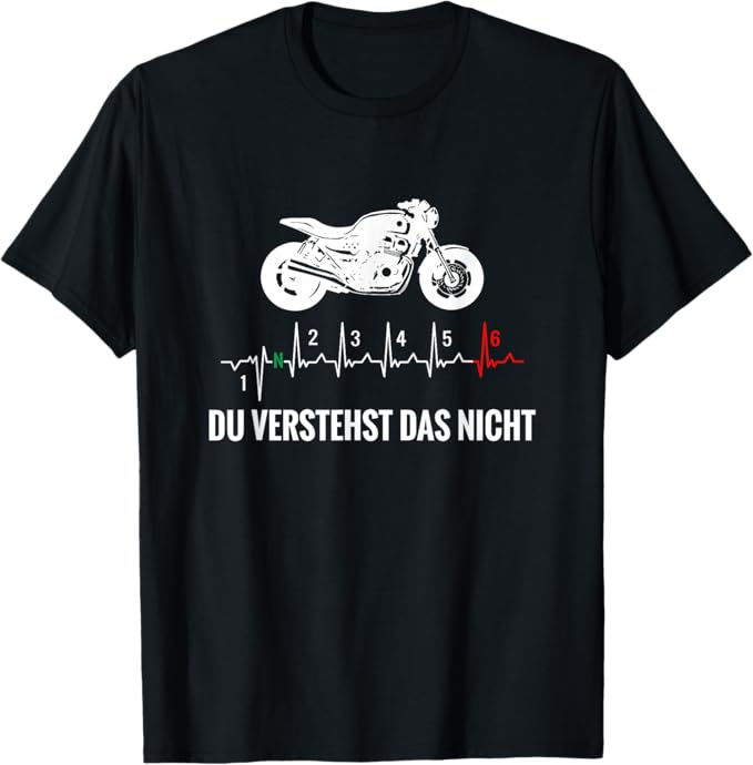 乐天商城 - ECGギアでバイクではないシルエットを理解できます Tシャツ