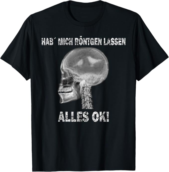 Rakuten - 面白くて面白い「I've left me X-ray let」 Tシャツ