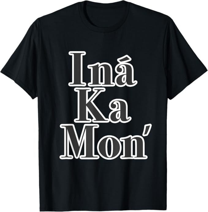 Rakuten - 【楽天スーパーSALE】田舎者《Ina Ka Mon》フランス語風 面白い ギャグ お笑い Tシャツ
