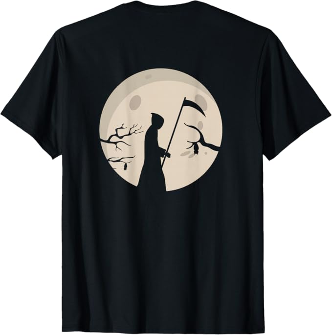 Rakuten - 【バックプリント・背中側】死神フルムーン Tシャツ