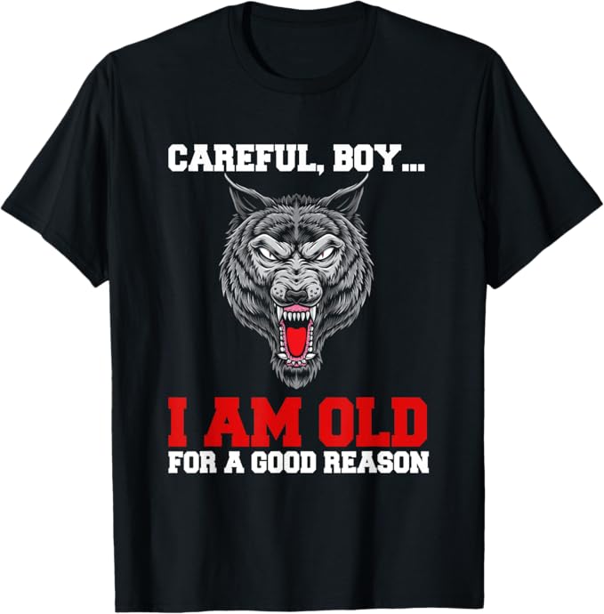 Rakuten - 【楽天スーパーSALE】慎重な少年私は正当な理由で年をとっている Tシャツ