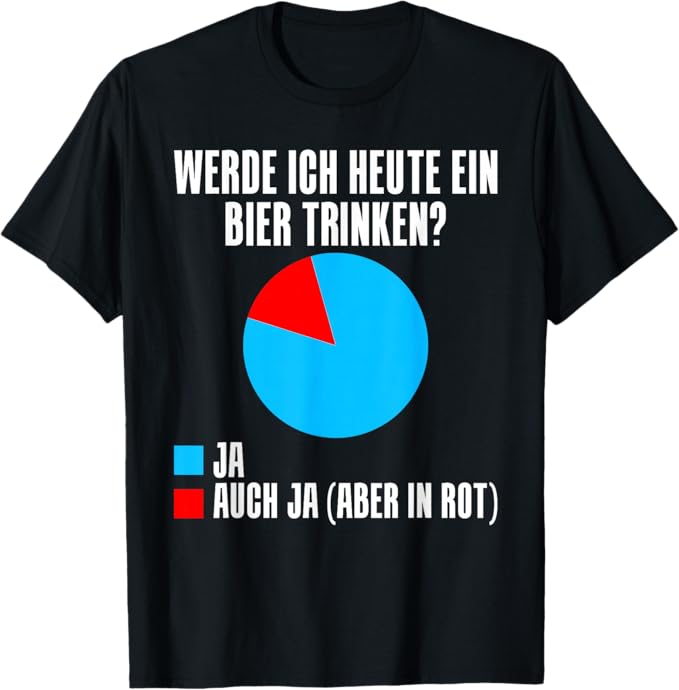 今日はビールを飲みますか？はいまたははい (赤のみ) Tシャツ