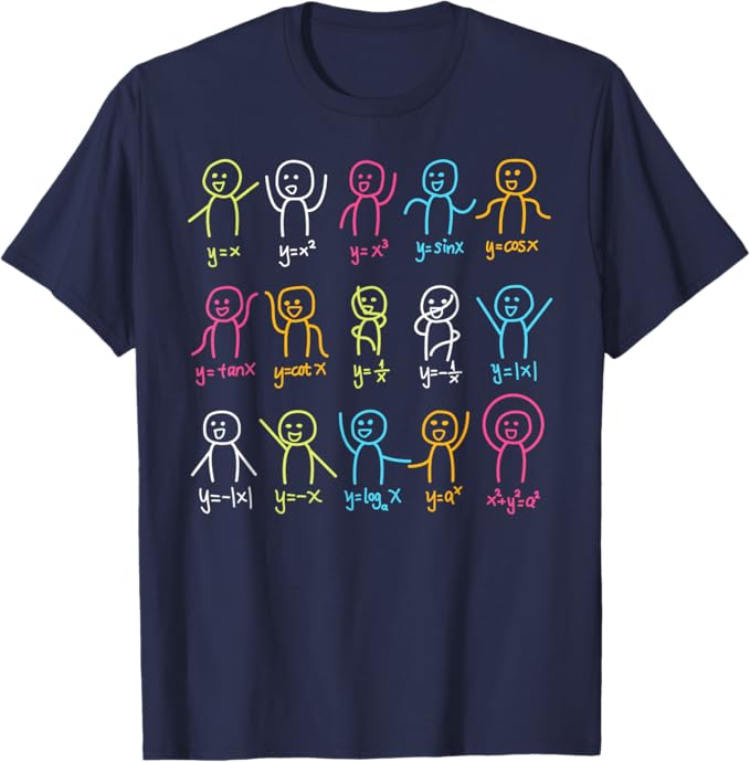 Rakuten - 代数ダンスおかしい関数グラフ図科学数学方程式 Tシャツ