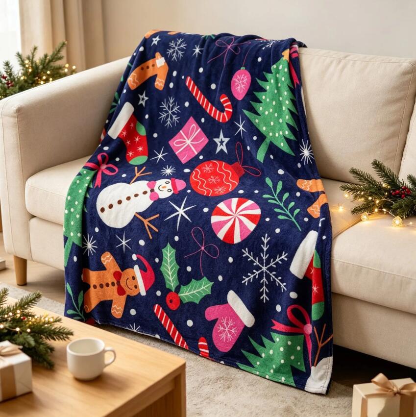 商品情報サイズ・重量75×100cm：約345g100×125cm：約525g125×150cm：約725g150×200cm：約1085g素材ポリエステル100％生地フランネル（毛玉ができにくい）シーズンオールシーズン用途ひざ掛け・お昼寝・冷房対策・防寒洗濯洗濯機洗い可生産国日本雪だるま ジンジャー キャンディ ツリー クリスマス お祝い プレゼント 友達 母の日 父の日 夫婦 カップル ブランケット 毛布 ギフト ひざ掛け 贈り物 ふわふわ キャンプ 昼寝 ソファ あったか 洗える 冷房対策 柔らか 75×100cm　100×125cm　125×150cm　150×200cm ブランケット 毛布 ギフト ひざ掛け 父 母 祖母 祖父 安心 ぬくもり 大切な人への贈り物 5