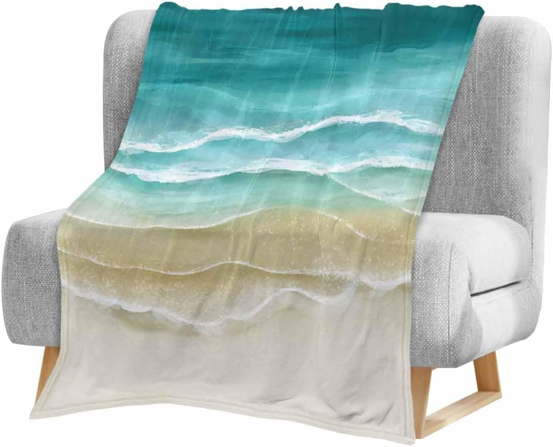 商品情報サイズ・重量75×100cm：約345g100×125cm：約525g125×150cm：約725g150×200cm：約1085g素材ポリエステル100％生地フランネル（毛玉ができにくい）シーズンオールシーズン用途ひざ掛け・お昼寝・冷房対策・防寒洗濯洗濯機洗い可生産国日本抽象 ターコイズ グラデーション 砂浜 プレゼント 子供 友達 母の日 父の日 夫婦 カップル ブランケット 毛布 ギフト ひざ掛け 贈り物 ふわふわ キャンプ 昼寝 ソファ あったか 洗える 冷房対策 柔らか 75×100cm　100×125cm　125×150cm　150×200cm ブランケット 毛布 ギフト ひざ掛け 父 母 祖母 祖父 安心 ぬくもり 大切な人への贈り物 5