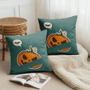 【楽天スーパーSALE】クッションカバー 2枚セット 30×30cm 40×40cm 45×45cm 50×50cm 55×55cm 60×60cm カボチャの...