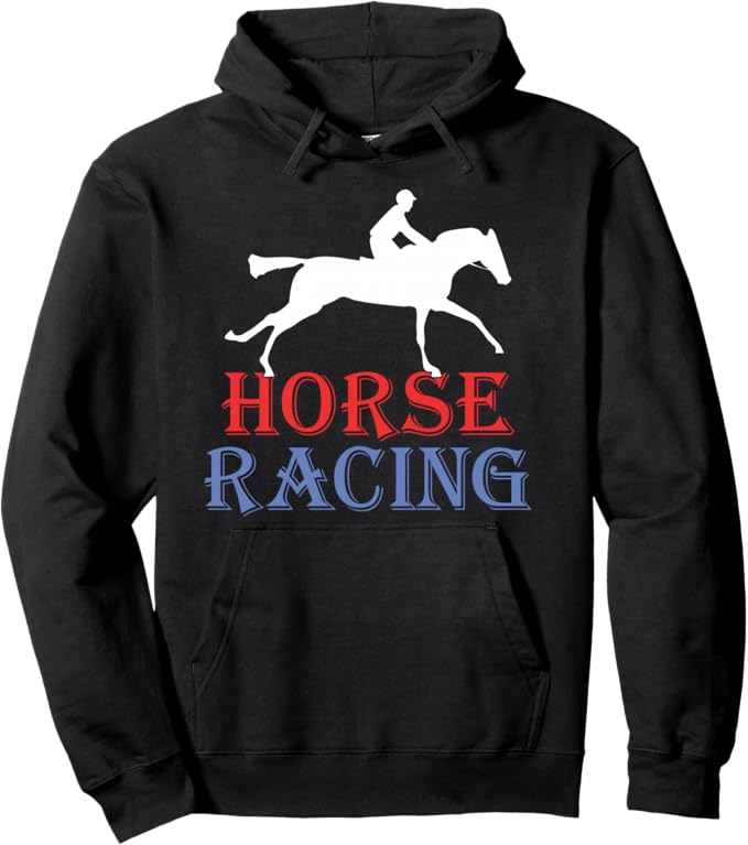 競馬 趣味 乗馬 パーカー
