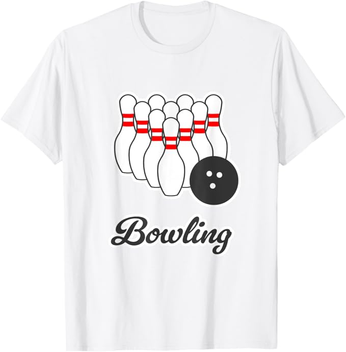ボウリング Bowling 玉 ボーリング おしゃれ かっこいい Tシャツ