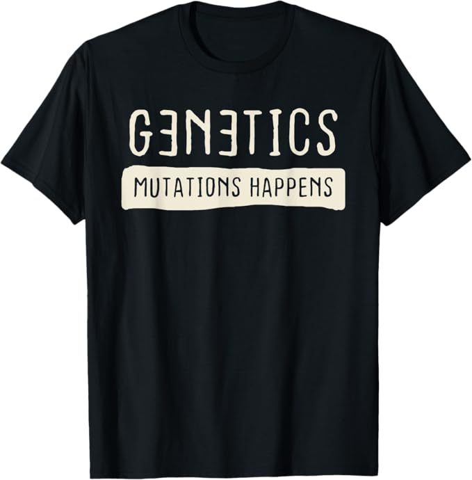 乐天商城 - 遺伝学 - Mutations Happen Science 面白いギフト 遺伝子 DNA Tシャツ