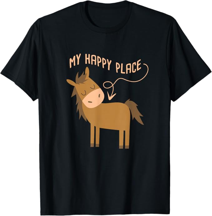 Rakuten - マイハッピープレイス 馬好き 乗馬 馬術用の馬 Tシャツ
