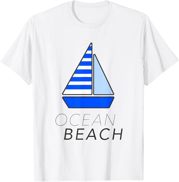 Rakuten - 【楽天スーパーSALE】OCEAN BEACH オーシャン ビーチ 夏【サーファー サーフィン】帆船 サマー 海 ウェア Tシャツ