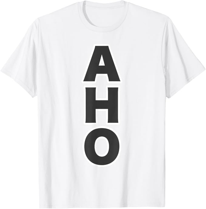 Rakuten - 【楽天スーパーSALE】アホ AHO 文字 面白い ギャグ お笑い Tシャツ
